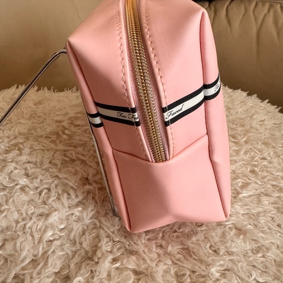 COPY - New Large, Pink, Too Faced Makeup Cosmetics Bag 💄 - Picture 8 of 12